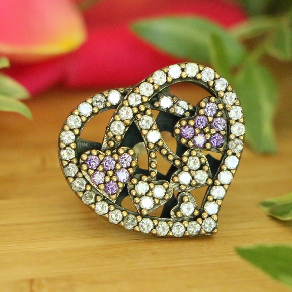 Sterling Silver Amethyst Stones and Topaz Stones - Picture 4 of 5